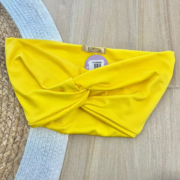 Top Básico Amarillo