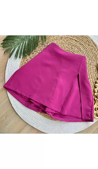 Falda‑Short Floral – Femenino Y Versátil