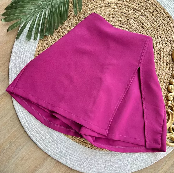 Falda‑Short Floral – Femenino Y Versátil