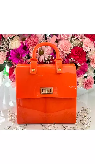 Bolso Naranja – Toque Fresco Y Chic
