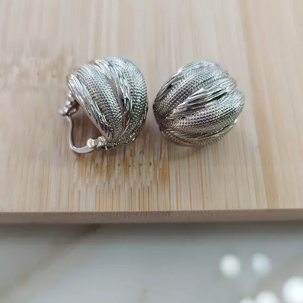 Aretes Plateados