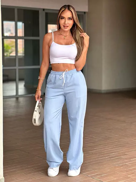 Pantalón Azul Bebe