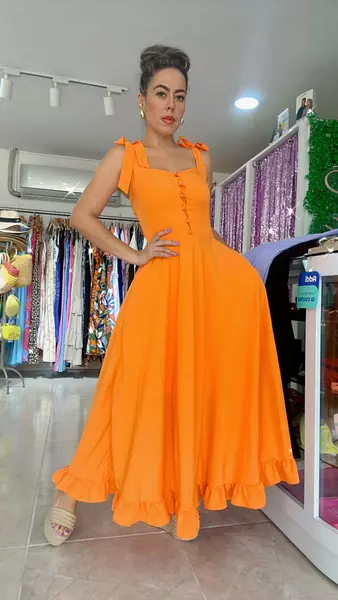 Vestido Naranja