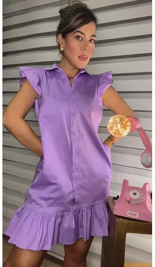 Vestido Lila - Dulzura Pastel