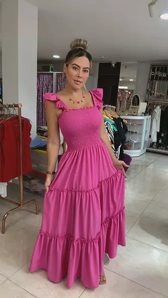 Vestido Fucsia