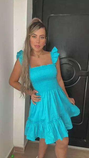 Vestido Turquesa