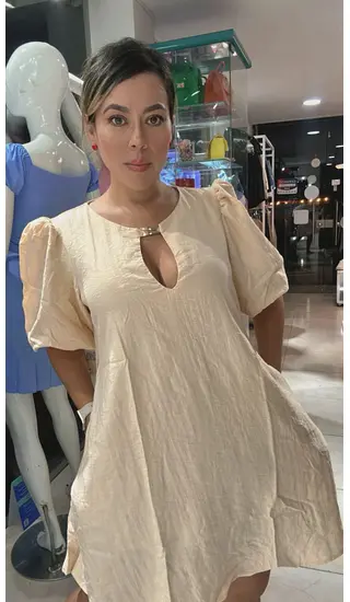 Vestido Corto Victoriosa – Chic, Fresco Y Moderno