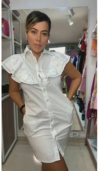 Vestido Blanco – Elegancia Fresca Y Versátil