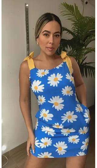 Vestido Margarita – Estilo Femenino Y Frescura Natural