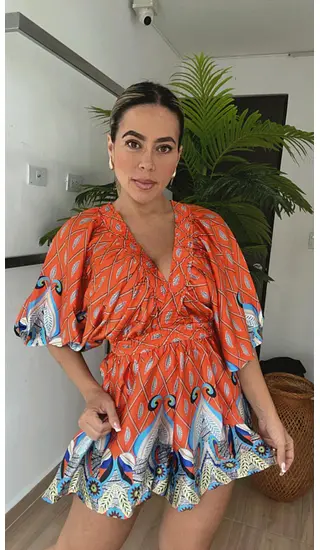 Enterizo Naranja Importado – Look Audaz