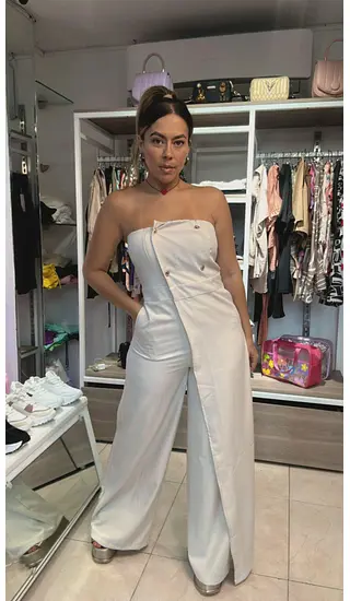 Enterizo Strapless – Chic Y Sofisticado