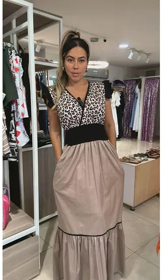 Vestido Animal Print – Estampa Atrevida Y Estilo