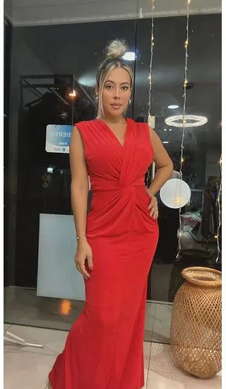 Vestido Largo Chic Y Femenino