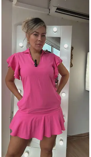 Vestido Fucsia - Elegancia Atemporal