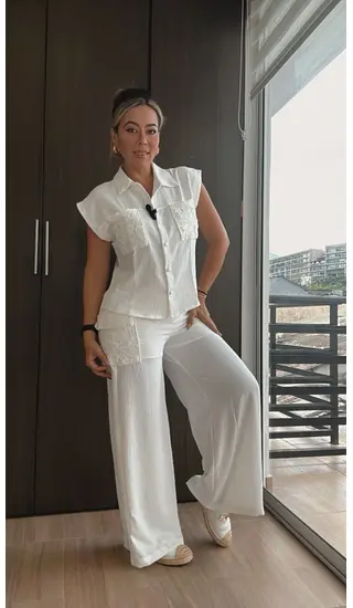 Set Blanco Puro: Elegancia Y Frescura En Cada Detalle