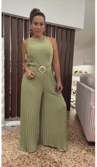 Enterizo Verde Oliva