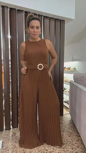 Enterizo En Tono Cocoa