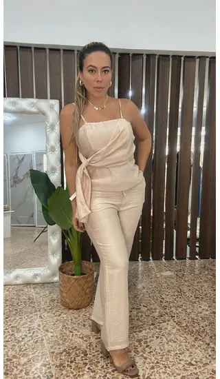 Set Monserrat Importado Tela Cruzada