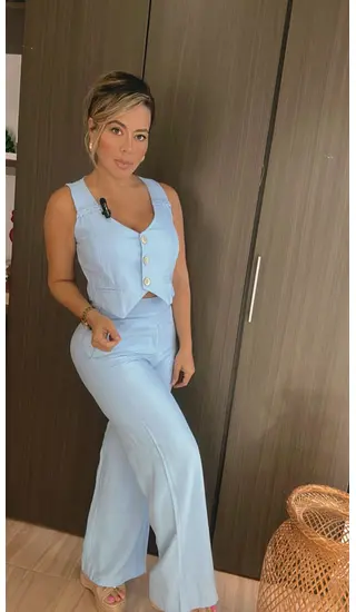 Set De Chaleco Y Pantalón