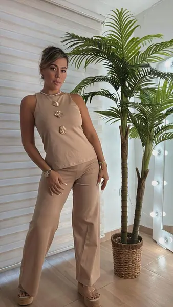 Set Elegancia Natural En Tono Nude