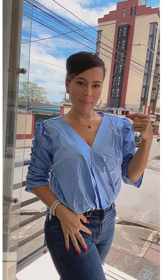 Blue Glow Chic