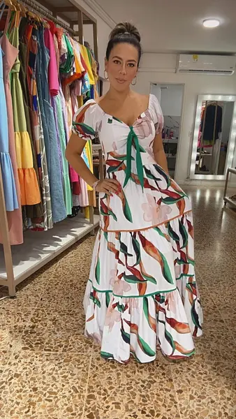 Vestido Jardín Serena 🌿