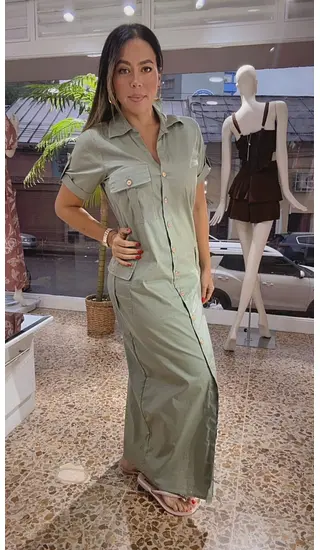 Vestido Oasis Cargo