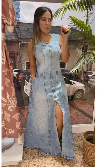 Vestido Denim Aura
