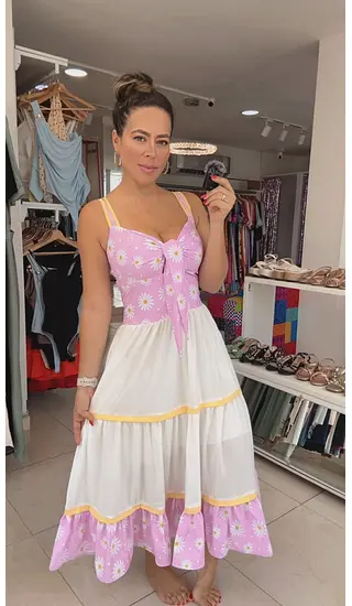 Vestido Flor De Miel