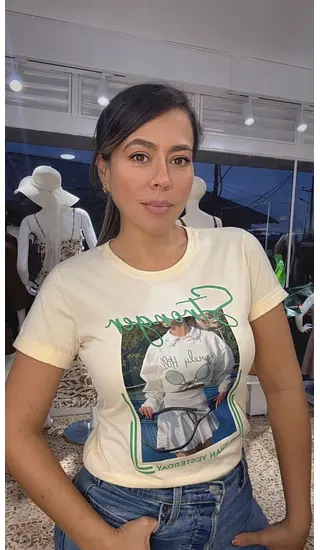 Camiseta - Amarillo Suave