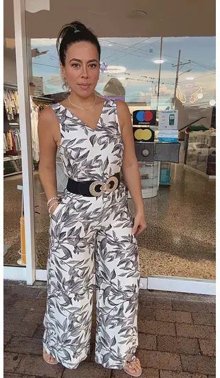 Enterizo Largo Floral