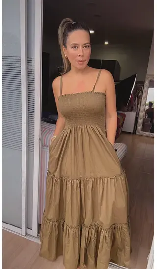 Vestido Largo - En Tiras