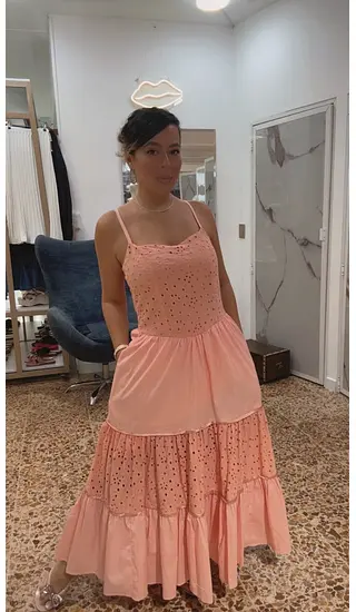 Vestido Blossom Rosé
