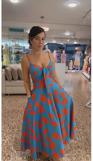 Vestido Coral Bahía