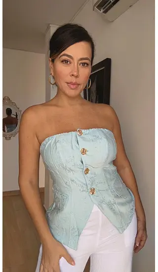 Blusa Amelia Blue