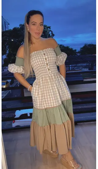 Vestido Valle De Primavera