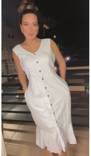 Vestido Camisero - Semi Largo