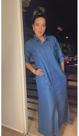 Vestido Camisero - Chambray