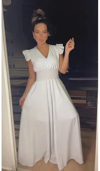 Vestido Largo Noir White