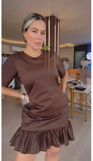 Vestido Corto Mocha Muse