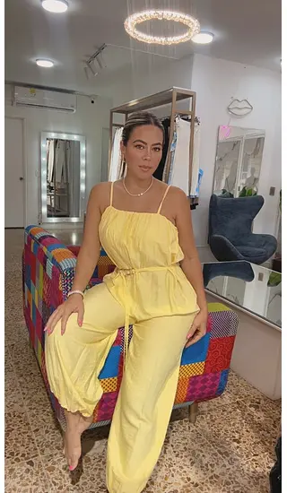 Enterizo Bubble Yellow