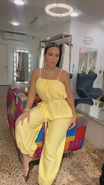 Enterizo Bubble Yellow