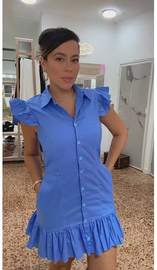 Vestido Clasicc - Baby Blue