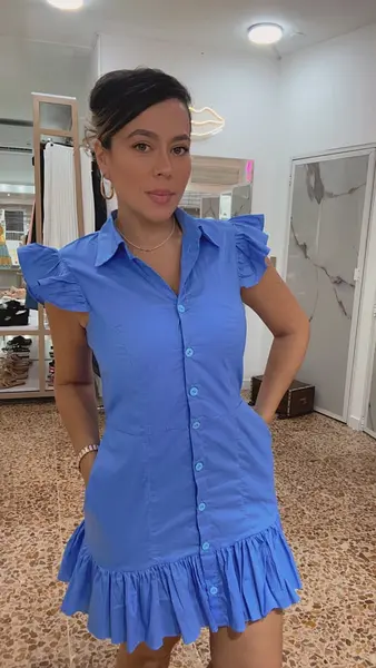 Vestido Clasicc - Baby Blue