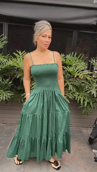 Vestido Clasicc - Verde Botella