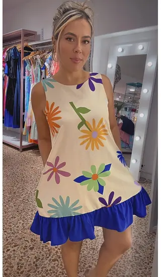 Bata Estampada - Flores.