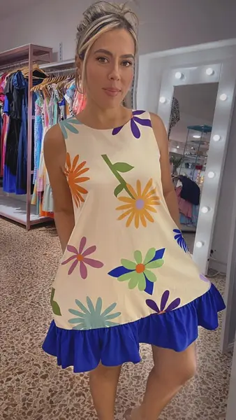 Bata Estampada - Flores.