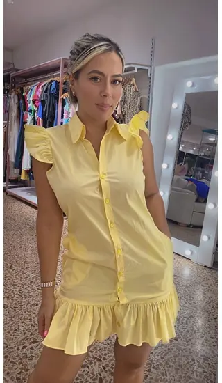 Vestido Clasicc - Yellow