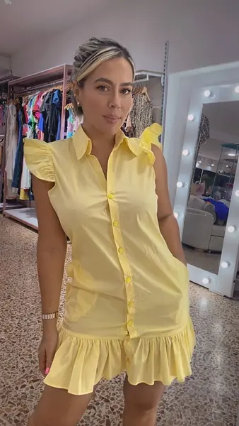 Vestido Clasicc - Yellow