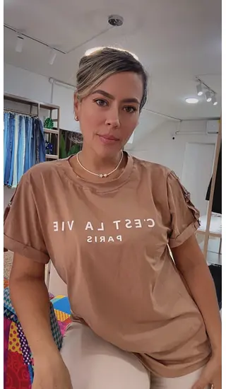 Blusa Paris Chic